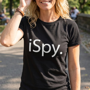 Jag spionerar - Rolig teknikparodi humor pun T Shirt