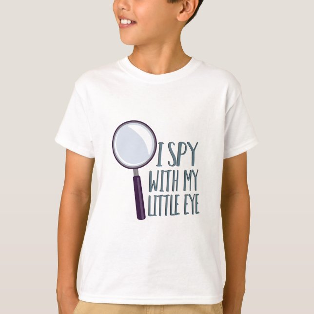 Jag spionerar t-shirt (Framsida)