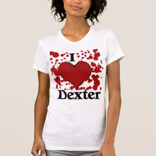 Jag Splatter den hjärtaDexter T-tröja T Shirt