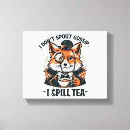 Jag spottar inte Gossip Canvastryck