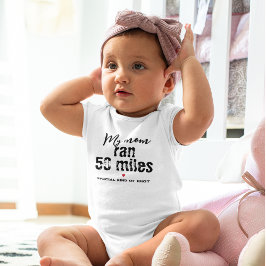 Jag sprang 50 Miles Ultramarathon Running Funny T Shirt