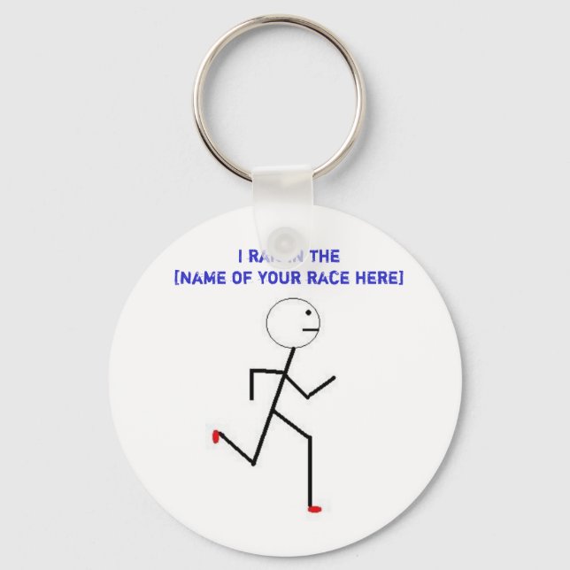 Jag sprang i... nyckelring (Framsida)