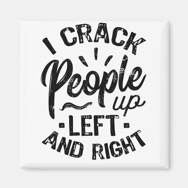 Jag spränger folk uppåt magnet (Framsidan)