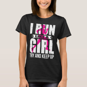Jag Springa gillar en tjej som försöker Behålla up T Shirt