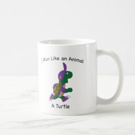 Jag Springa som ett djur - sköldpadda Kaffemugg