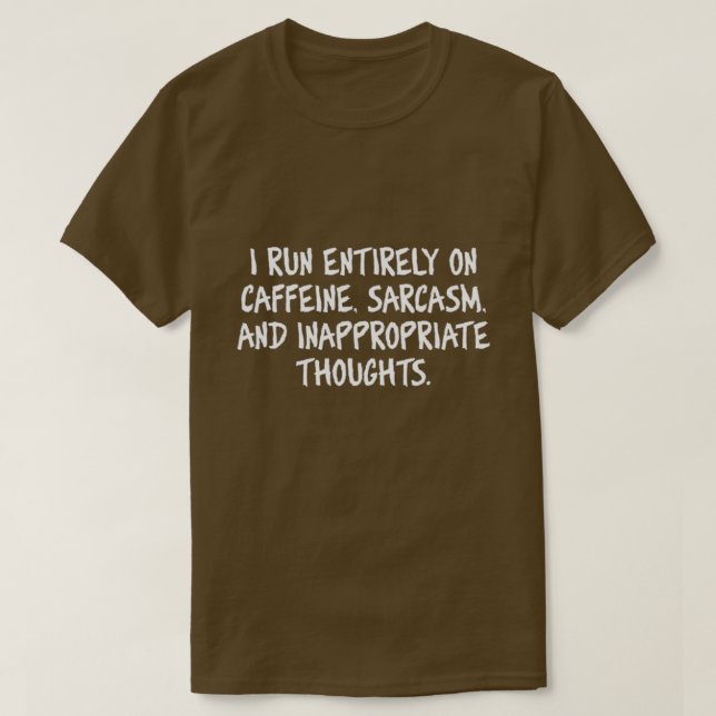 Jag springa... t shirt (Design framsida)