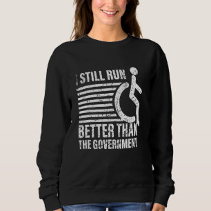 Jag springer fortfarande bättre än regeringens fun t shirt
