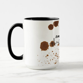 Jag springer på kaffe och memes-mugg | Kaffeälskar Mugg