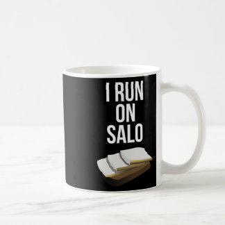 Jag springer på Salo Rolig ukrainsk fläskfläsk äls Kaffemugg