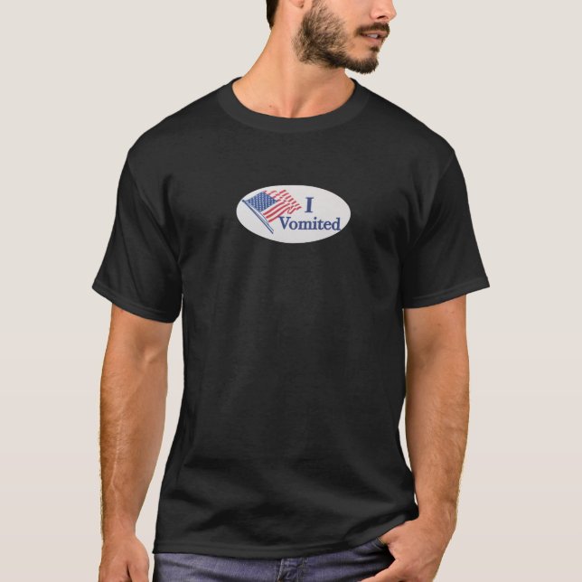Jag spydde tee (Framsida)