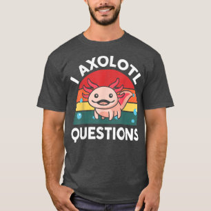 Jag ställer frågor till Kids Boys Girls Cute Aolot T Shirt