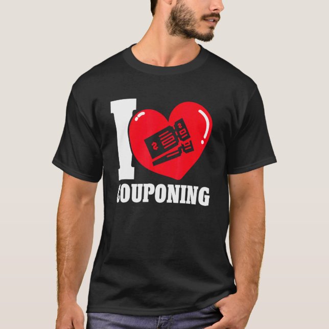 Jag ställer upp kupongrabatt 1 t shirt (Framsida)