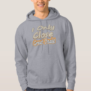 "Jag stänger bara Underbara erbjudanden!" Cute Des Hoodie