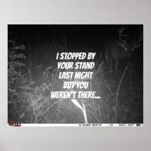 Jag stannade vid din poster