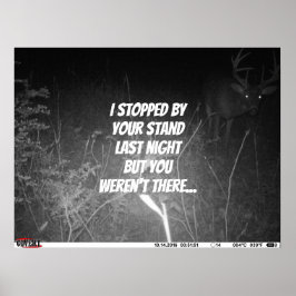 Jag stannade vid din poster