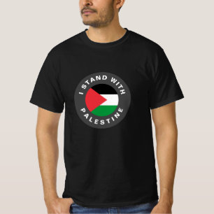 Jag står för anpassningsbarna om Palestina T Shirt