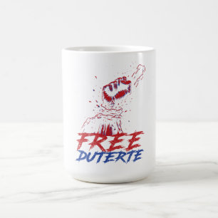 Jag står för Duterte Free DU30 Free Duterte Kaffemugg