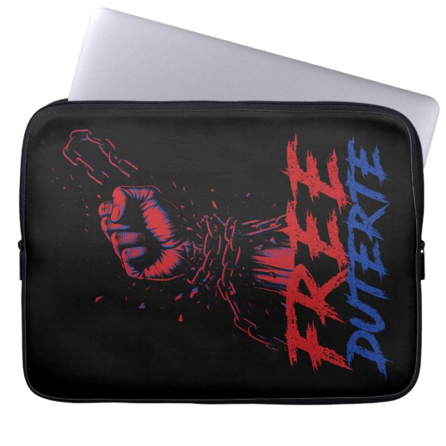 Jag står för Duterte Free DU30 Free Duterte Laptop Fodral (Framsidan)