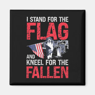 Jag står för Flagga och Kneel för fallet Magnet