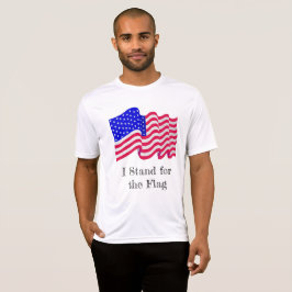 Jag står för flagga shirt t