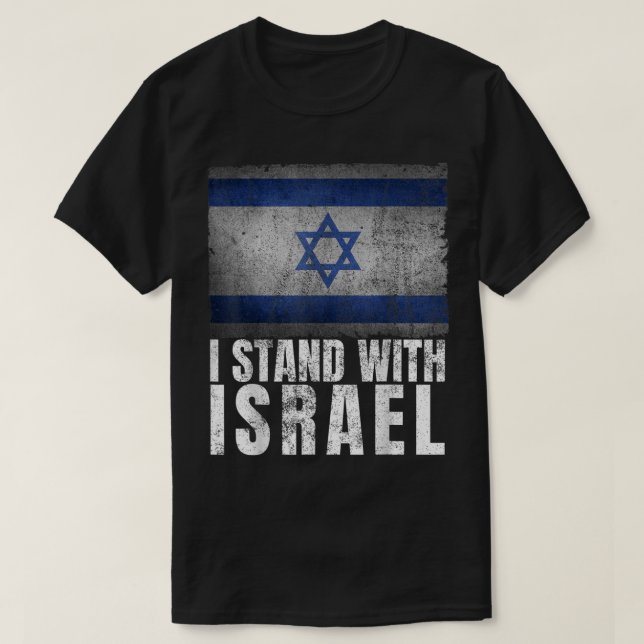 Jag står för Israels shiroriska gåvor. T Shirt (Design framsida)
