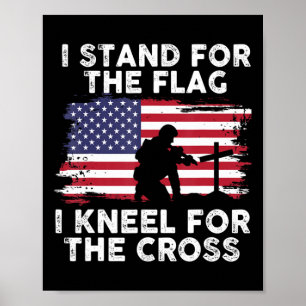 Jag står för minnesdagen i Flagga och glömmer aldr Poster