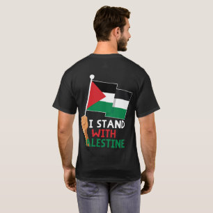 Jag står för Palestinas Flagga T Shirt