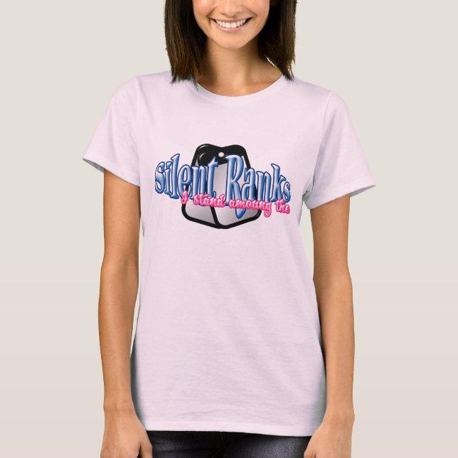 JAG STÅR FÖR SILENT RANKS TEE (Framsida)
