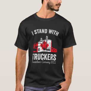 Jag står för Truckers Support Freedom Conv. T Shirt
