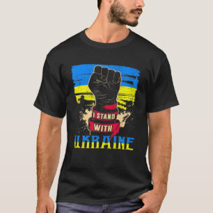 Jag står för Ukraina Puck Futin Human Högers för M T Shirt