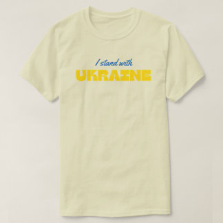 Jag står för Ukraina Solidarity T-Shirt