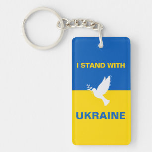 Jag står för Ukrainas Flagga Dove Peace