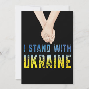 Jag står för Ukrainas sjöfartsstöd Ukraina Flagga Spara Datumet