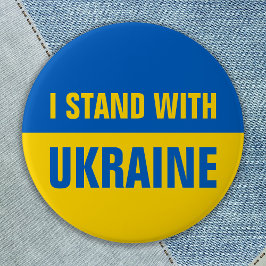 Jag står för Ukrainas solidaritet med den ukrainsk Knapp