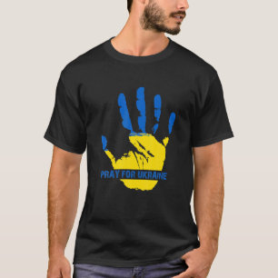 Jag står för Ukrainas stråle för Ukraina T Shirt