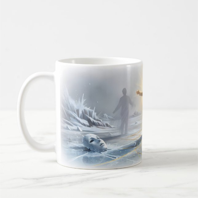 Jag Står Fortfarande Seger Comeback-Mugg Kaffemugg (Vänster)