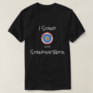 Jag står med anseendesten tee shirt