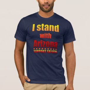 Jag står med Arizona - service SB1070 Tröja