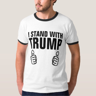 Jag står med DONALD TRUMP 2024 T-shirts