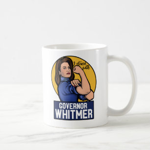 Jag står med guvernör Whitmer Kaffemugg