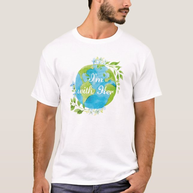 Jag Står Med Henne T Shirt (Framsida)