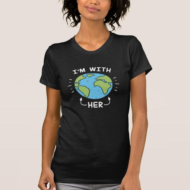 Jag Står Med Henne T Shirt (Framsida)