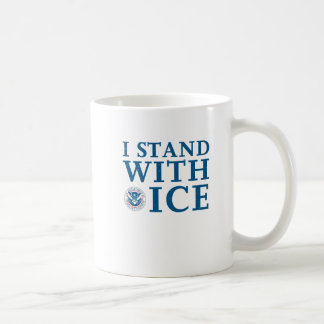 Jag står med ICE Kaffemugg