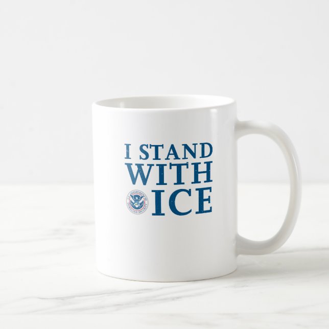 Jag står med ICE Kaffemugg (Höger)