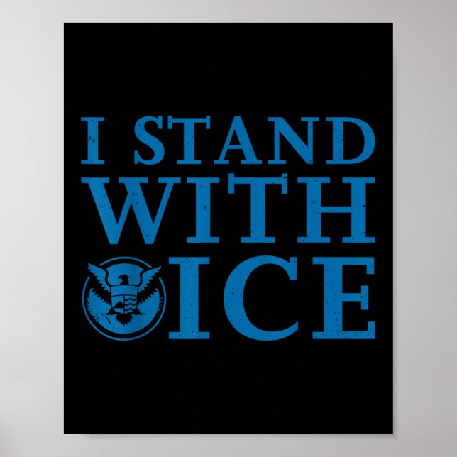 Jag Står Med Is Poster (Framsidan)