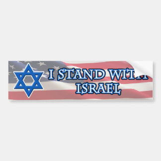 Jag står med Israel Bildekal
