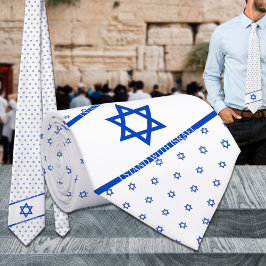 Jag står med Israel Blue White Star of David Slips