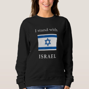 Jag står med Israel - stora mängder Färg T Shirt