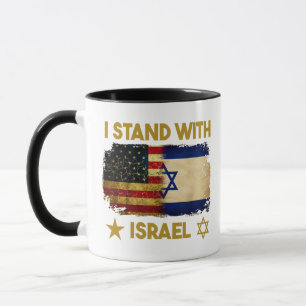 Jag Står Med Israel Tröja Jag Står Med Israel Amer Mugg