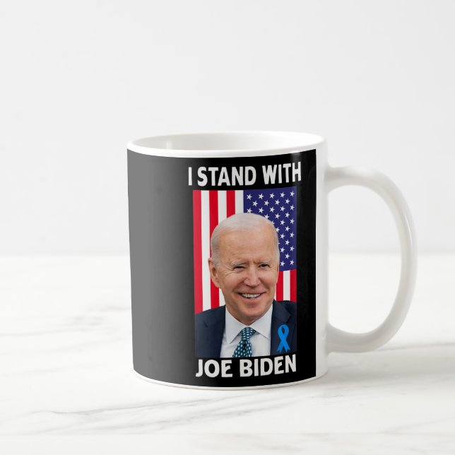 Jag står med Joe3 Kaffemugg (Höger)